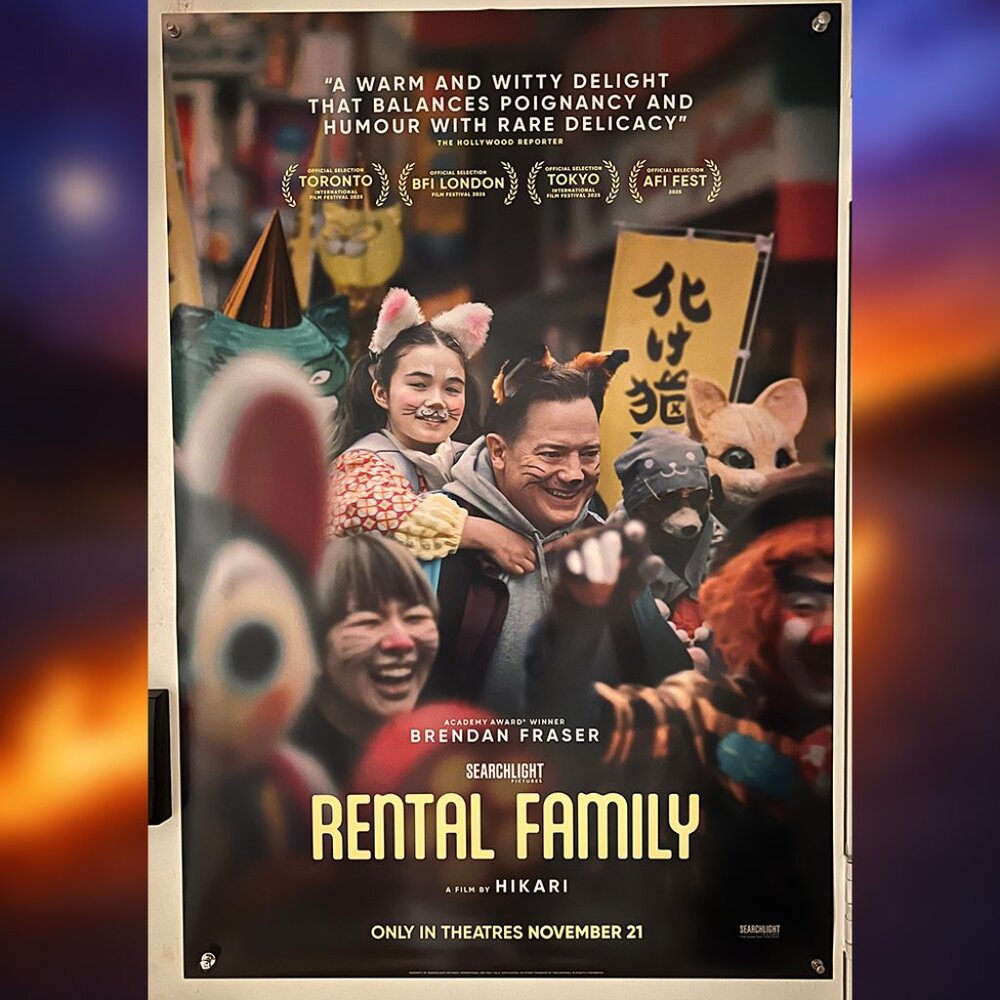 RENTAL FAMILY (2025) - ORIGINAL DOUBLE SIDED MOVIE POSTER